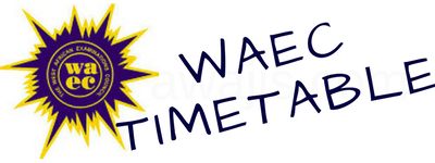 2017/2018 WAEC Timetable