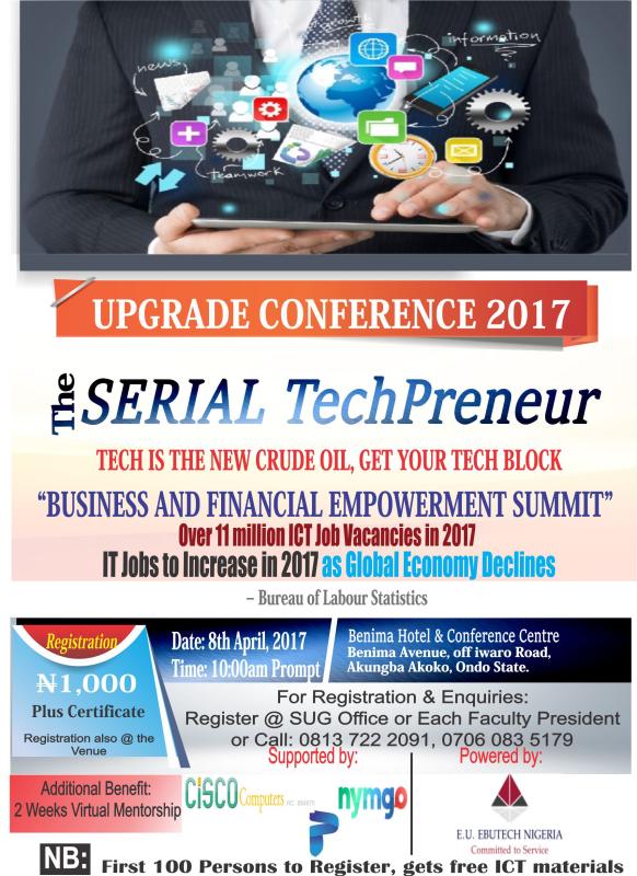 UPGRADE CONFERENCE 2017 STORMS AAUA