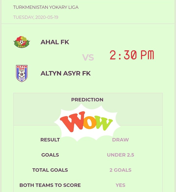 19/05/2020: Check Out Today’s Sports Prediction