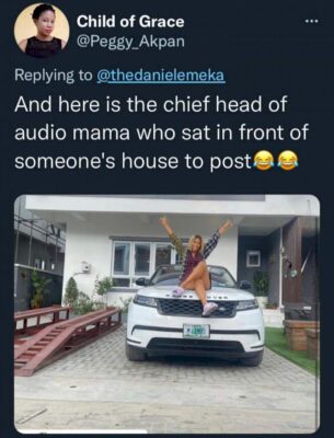 Ex-BBNaija Housemate blasted for flaunting rented house as owned property
