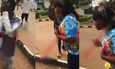 Moment Lady Slaps Her Boyfriend For Proposing To Her – Video