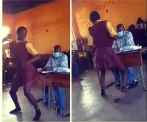 Secondary School Girl Dances Seductively In Teacher’s Presence – Video