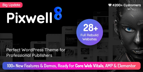 Pixwell 9.2 GPL – Modern Magazine WordPress Theme