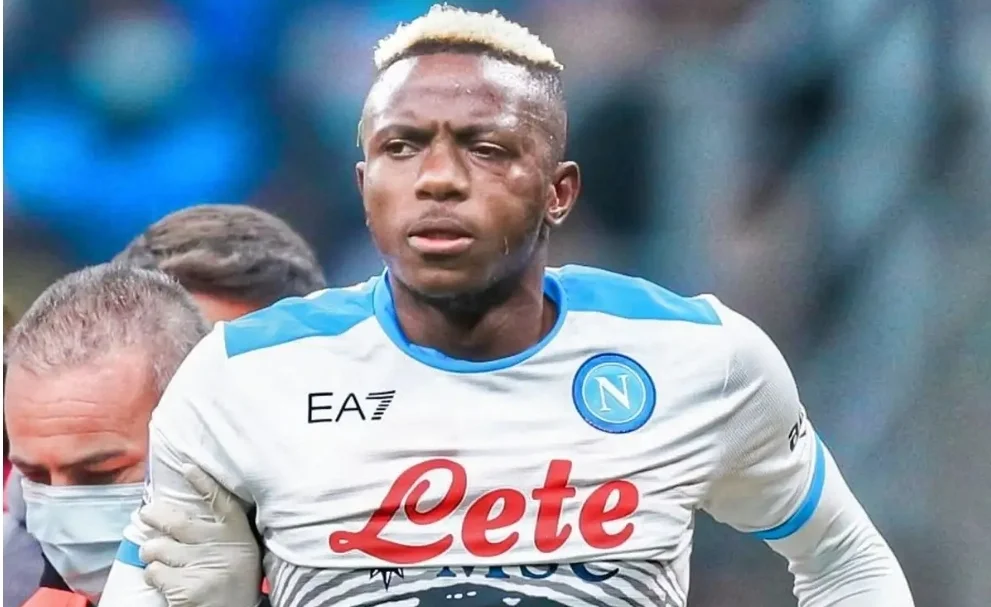 UCL: Napoli chief provides positive injury update on Osimhen ahead Liverpool tie