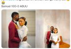 ‘As ASUU no gree call off strike’ – Nigerian student ties the knot with girlfriend