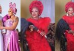 Actress, Uche Ogbodo and her man, Bobby Maris tie the knot traditionally (Video)