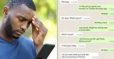 “Are you good in bed?” – Nigerian lady in pain after setting trap for boyfriend with a lady, WhatsApp chats leak