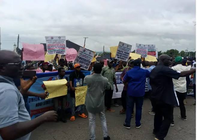 Kogi Traders Stage Protest Against High Cost of Food Items Amid Economic Hardship